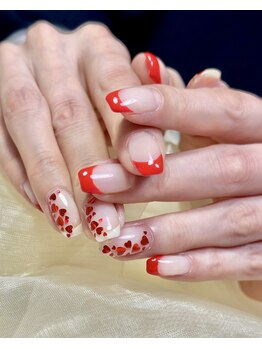 バレンタイン/フレンチ/ハート