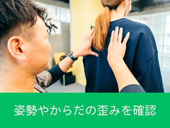 フィジオラボルカ 鹿児島 荒田(Physio Lab.Luca)/姿勢や身体の歪みをチェック!
