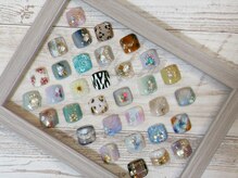 ミーノ(mee:no)の雰囲気（フットネイルもお任せ☆人気のマグネットもあります♪）