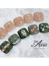 秋限定アート