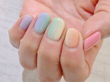ラルネイル 大宮(Lull. nail)/＊カラフル＊縦グラ＊
