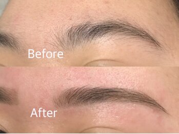 コム 草加マルイ店(com by neolive)/アイブロウワックス★平行