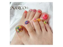 ネイルサロン マルコ(nail salon MARCO)/持ち込みフットネイル