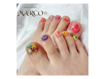 ネイルサロン マルコ(nail salon MARCO)/持ち込みフットネイル