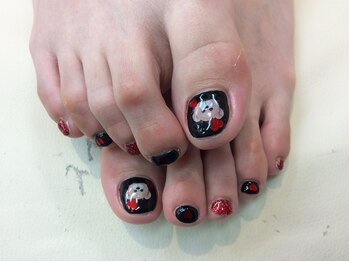 ジャスミンネイル(Jasmine Nail)/フットジェル☆¥6500コース♪