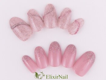 エリクサーネイル 五反田(Elixir Nail)/定額a シンプル／クーポン使用
