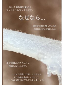 美顔秘密基地 新宮/フェイシャルワックス
