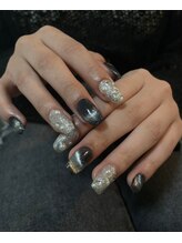 ブリスネイル 名護店(Bliss.nail)/マグネット×キラキラ