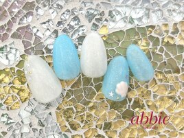 貝殻ネイル◇¥8360