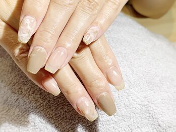 グリッター(glitter)/マーブルネイル/パラジェル