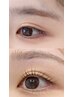 人気No.２【5月・6月限定】まつげパーマorパリジェンヌ+眉ワックス¥8,800