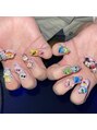 ネイルズガッシュ 大森駅前店(NAILs GUSH)&nbsp;キャラクター3D、推しネイルもお任せください☆