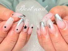 ベストネイル 大宮東口店(Best Nail)/チップ長さ出し10本デザイン