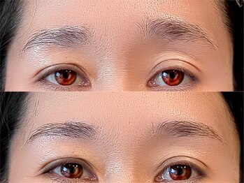 チェリッシュ(Cherish)の写真/【骨格似合わせ眉毛デザインワックス】左右差や太さ・濃さを整え、お顔の印象を劇的チェンジ!