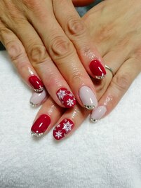 雪の結晶☆レッド☆
