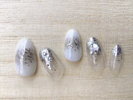 ホワイト×ホイル