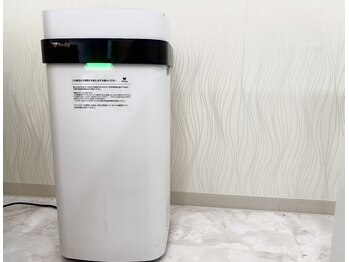 アランルージュ(ALANROUGE)/高機能空気清浄機の設置！