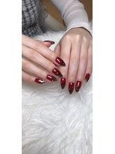 ベルシア(BelxiA)/ハートグラデーションネイル