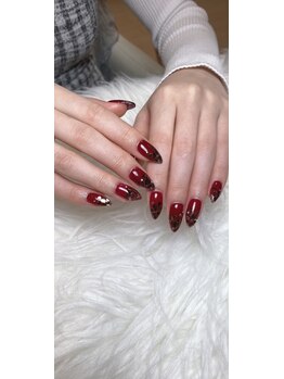 ベルシア(BelxiA)/ハートグラデーションネイル