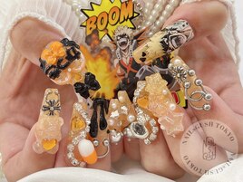 痛ネイル/推し/ゴテゴテ