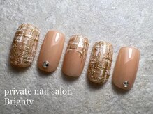 プライベートブライティ(Brighty)/AW design ツイード