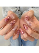 ジュアネイル(jouer nail)/バレンタインネイル♪