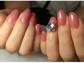 トラストネイル 佐野店(TRUST Nail)/うる艶ビジューネイル