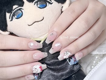 リンドネイル バイ モカ アンド ララ(Lind nail by moca and LaLa)/【mizuki】チークネイル