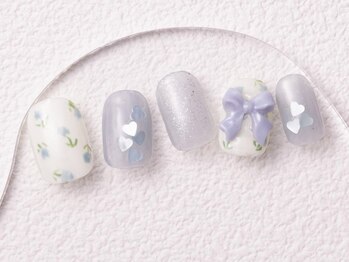 アイネイルズ 大宮店(I nails)/手書きお花