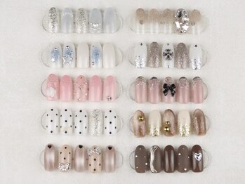 フロール(FLOR)の写真/＼新規・自店オフ無料／流行デザインを取り入れた【ガーリー系韓国ワンホンデザイン　オフ込み￥8200】