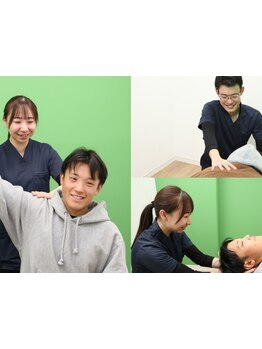 首・肩のつらさを改善したい