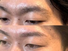 スリーピース(3Peace)/ストレート眉 Before/After