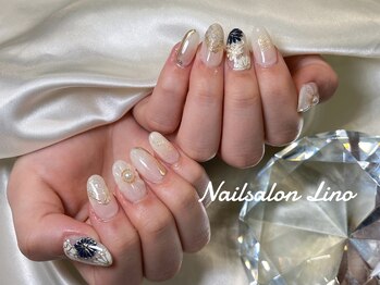 リノ(Lino)/振袖ネイル