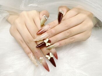 リリ 西荻窪駅前店(Lili)の写真/【愛され指先】透け感ピンク&うるつやマグネットで好印象◎春のデートやイベントはLiliにお任せ!