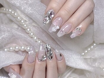 リンドネイル バイ モカ アンド ララ(Lind nail by moca and LaLa)/【misaki】マグネットネイル