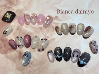 ビアンカ 天神大名店(Bianca)の写真/《シンプル～トレンドデザイン、豊富にご用意♪》初回オフ無料/カラーチェンジ◎ネイルをお得に楽しめる☆