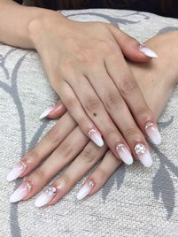 スカルプアートつけ放題¥12300