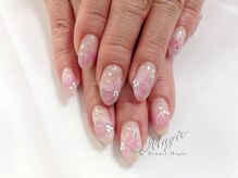 ネイルサロン ビューティーマジック 川口店/さくら&チークネイル