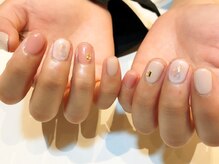 ネイルズ ララ(nails Lala)/ナチュラルワンカラー。