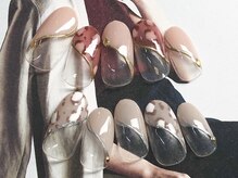 ネイルサロン キャンディネイル(Candy Nail)/ヒョウ柄　ｂｙ増田