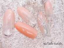 アンベリール 横浜店(Embellir)/(1612)ぼかしフラワーネイル