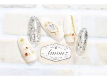 アモウズ(Amouz)/定額【Xmasネイル】5