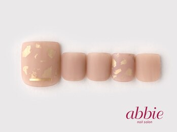 ネイルサロン アビー 宮益坂店(abbie)/ホイルレオパード ¥11858