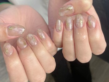 プライズアイリス アイラッシュ 池袋東口店(prize Iris eyelash)/もやもやネイル♪