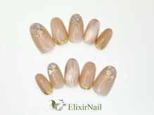 エリクサーネイル 渋谷(Elixir Nail)/定額aシンプル/クーポン使用