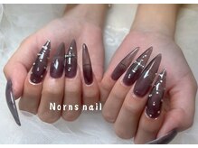 ノルンネイル(Norns nail)/長さだし4本アート