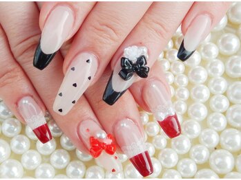 フラッシュネイル SORIO宝塚店の写真/シンプルプラス¥4790★プレミアムア-ト¥6490※持込デザインOK★除去付<¥5290定額&¥6290定額> [フット]¥4980