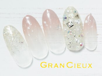 クアトログランシュ 青葉台(QUATRO×GranCieux)/冬の埋め尽くしネイル／7500円