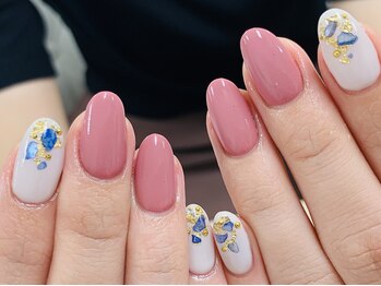 ダブルネイル(Double Nail)/【ほり】シェルネイル☆