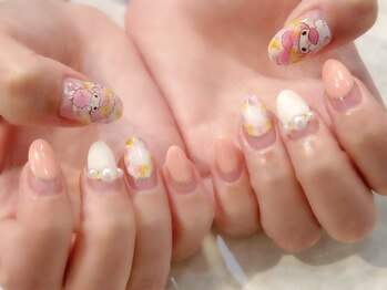ラルネイル 大宮(Lull. nail)/キャラクター1本2,500円♪